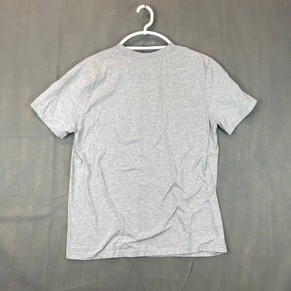 True Religion T-Shirt Men’s Large Gray Logo Casual Crew Neck Tee Short Sleeve - Picture 5 of 8
